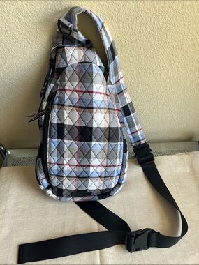 Vera Bradley Essential Sling Backpack in “Perfectly Plaid”